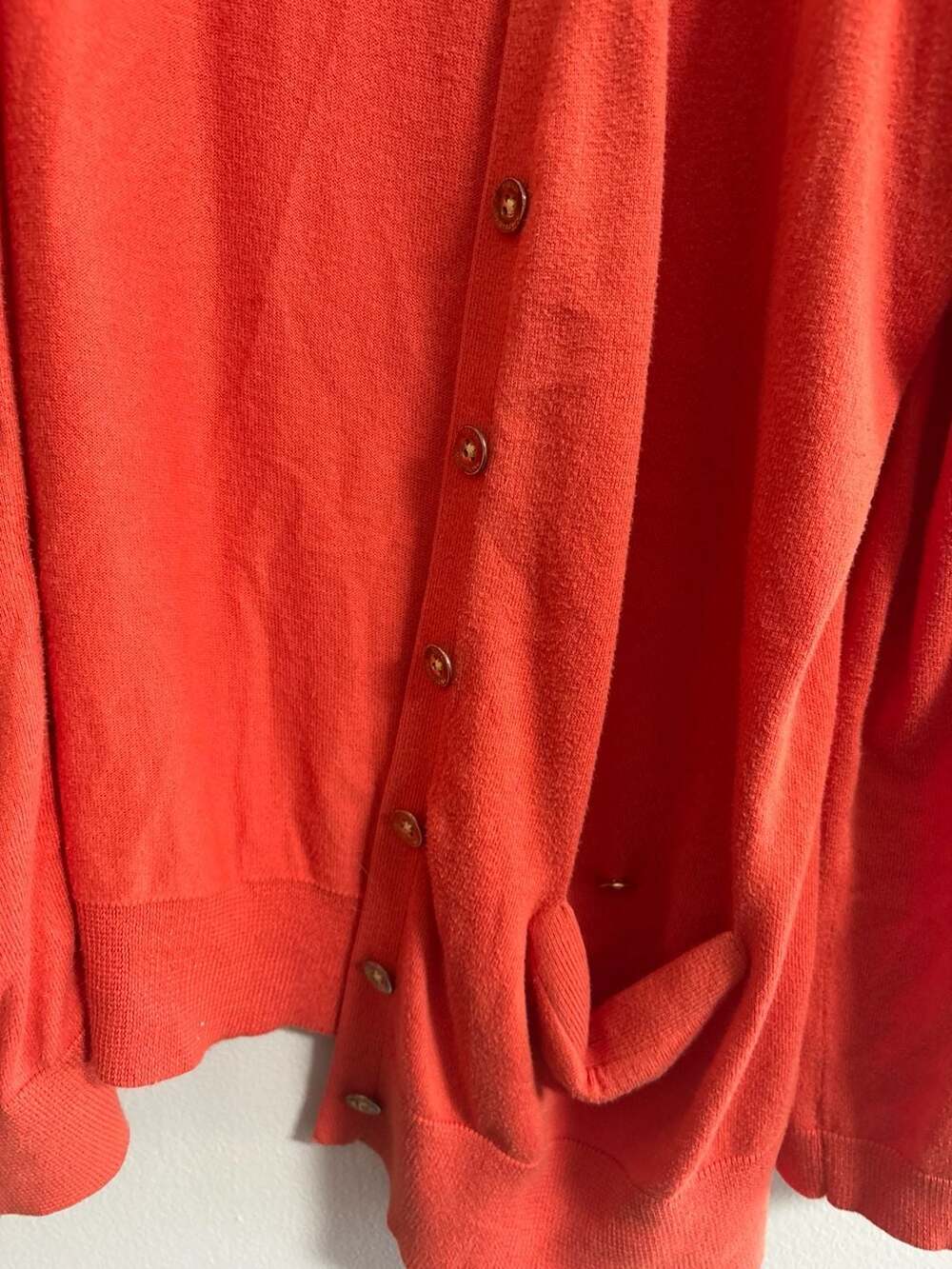 Lauren Ralph Lauren Coral  Cardigan Sweater - Picture 2 of 4